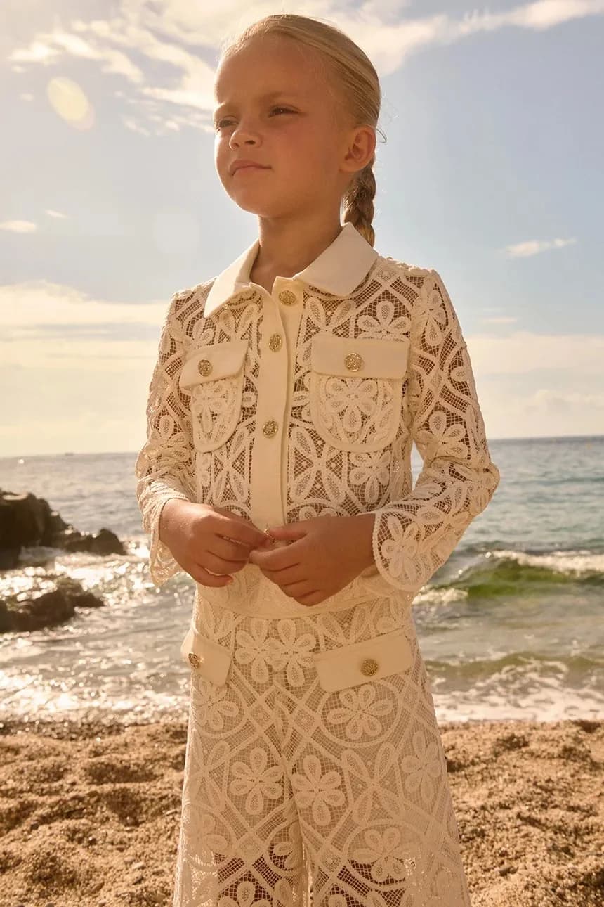 Детский комплект с оттенком льна