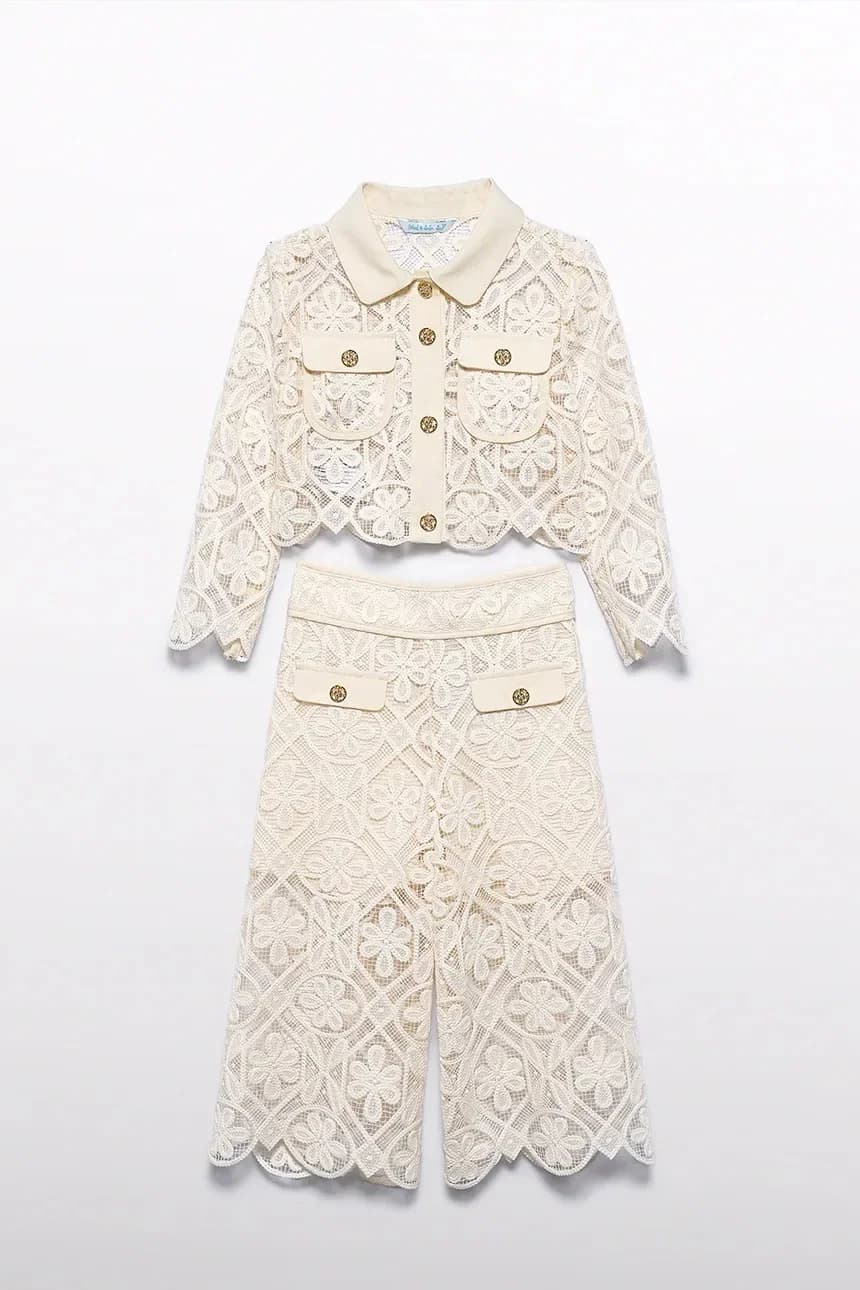 Детский комплект с оттенком льна - фото 2