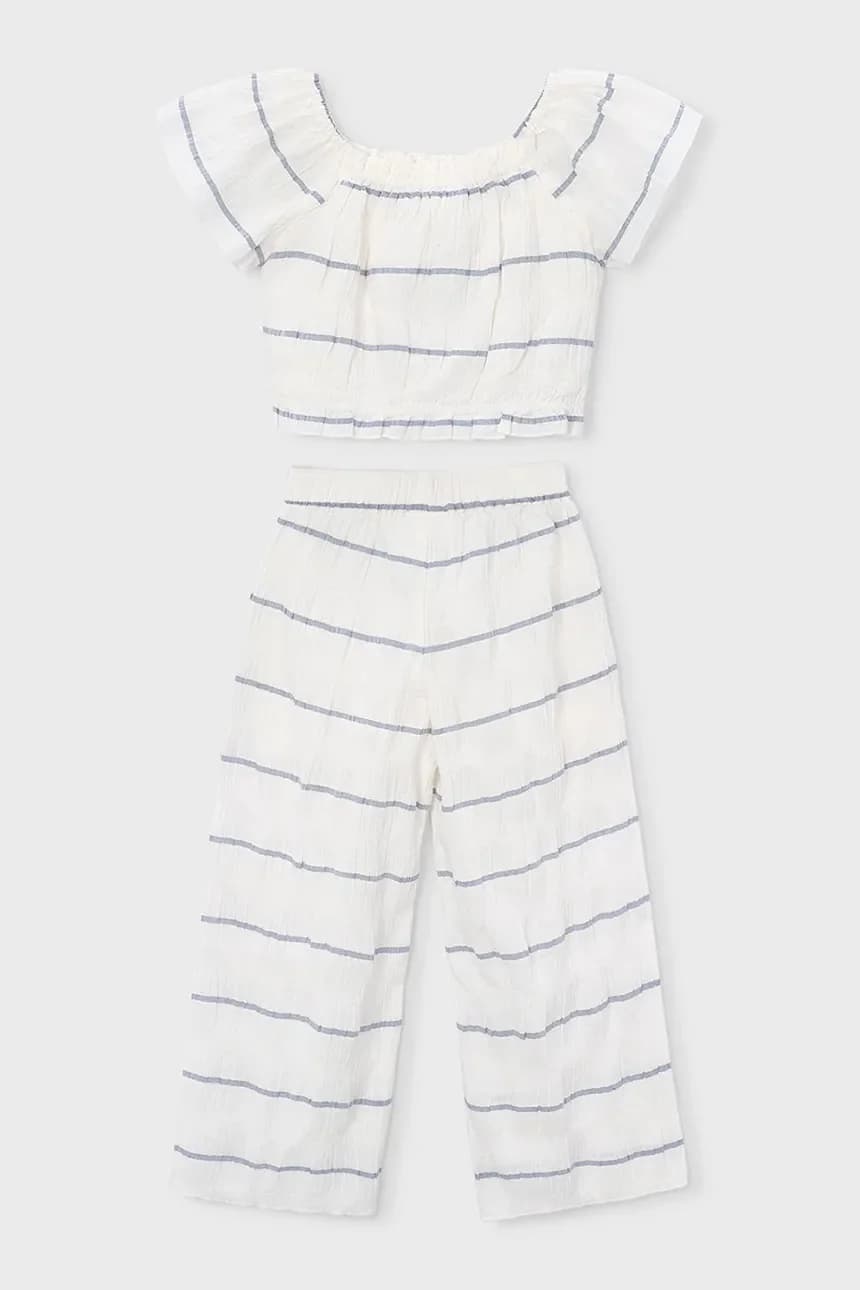 Детский комплект с оттенком льна - фото 2