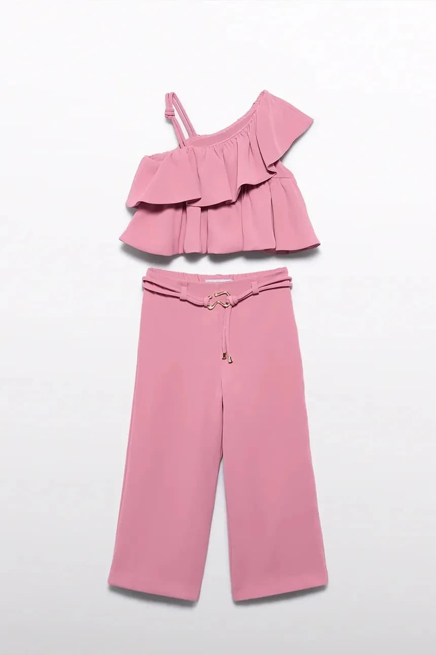 Детский комплект - блузка и брюки. - фото 2