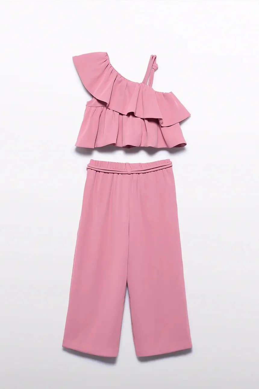 Детский комплект - блузка и брюки. - фото 3