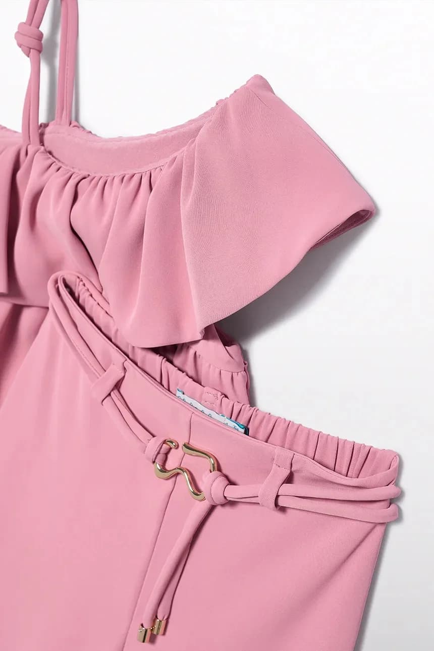 Детский комплект - блузка и брюки. - фото 4