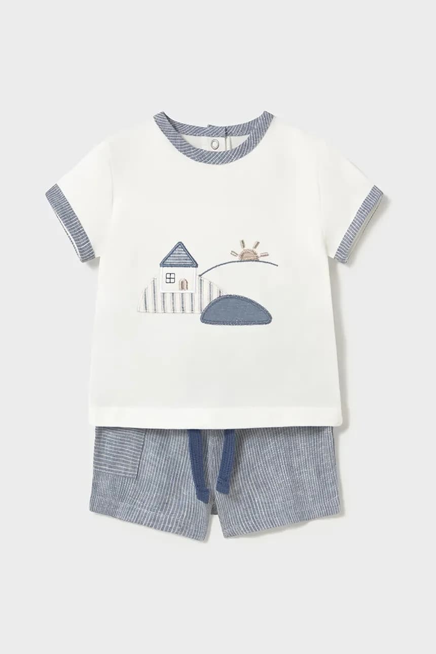 Детский комплект с оттенком льна