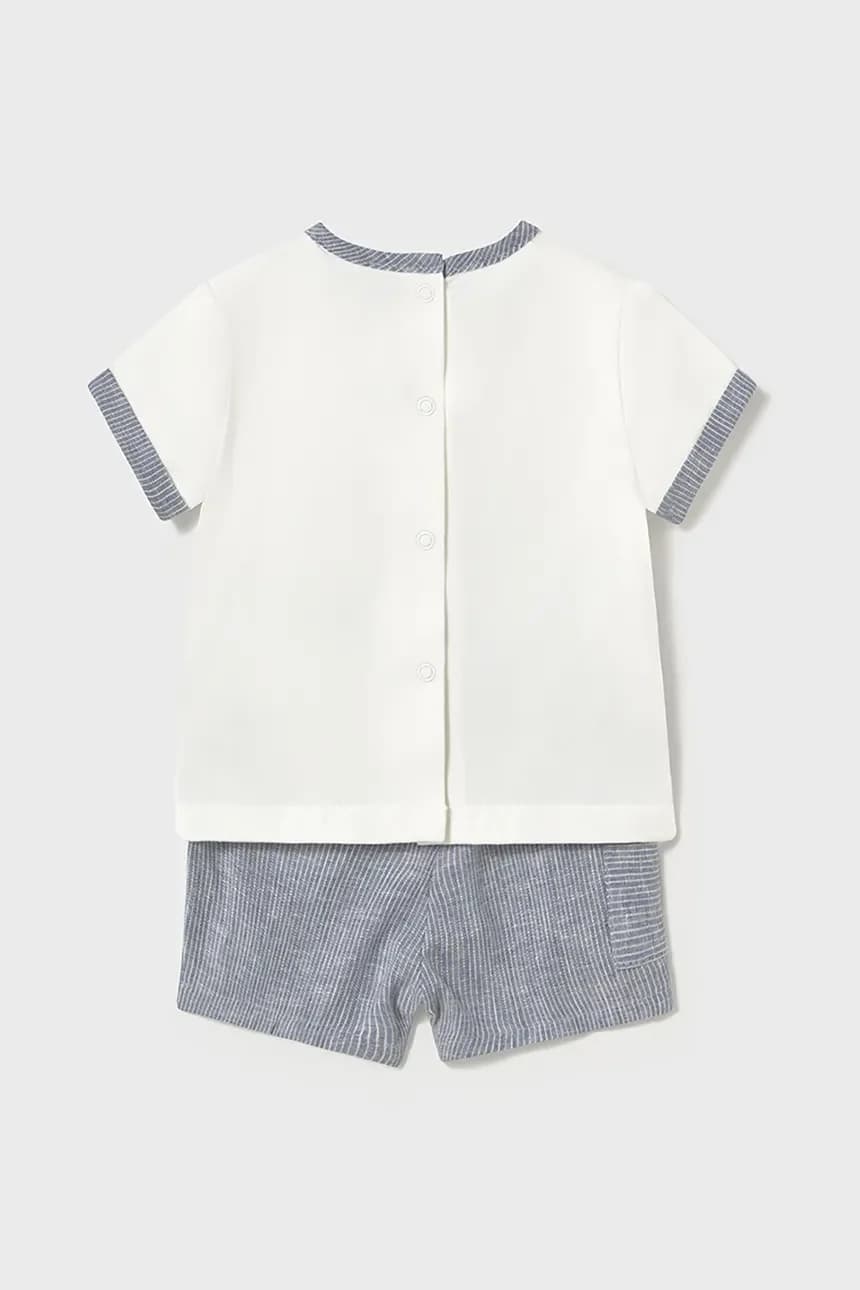 Детский комплект с оттенком льна - фото 2