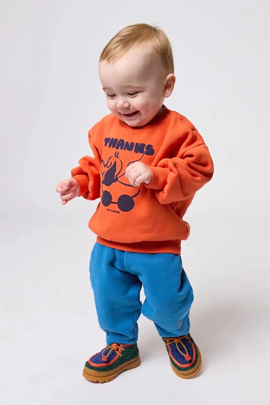 Хлопковый детский спортивный костюм Rolling Dog - фото 9