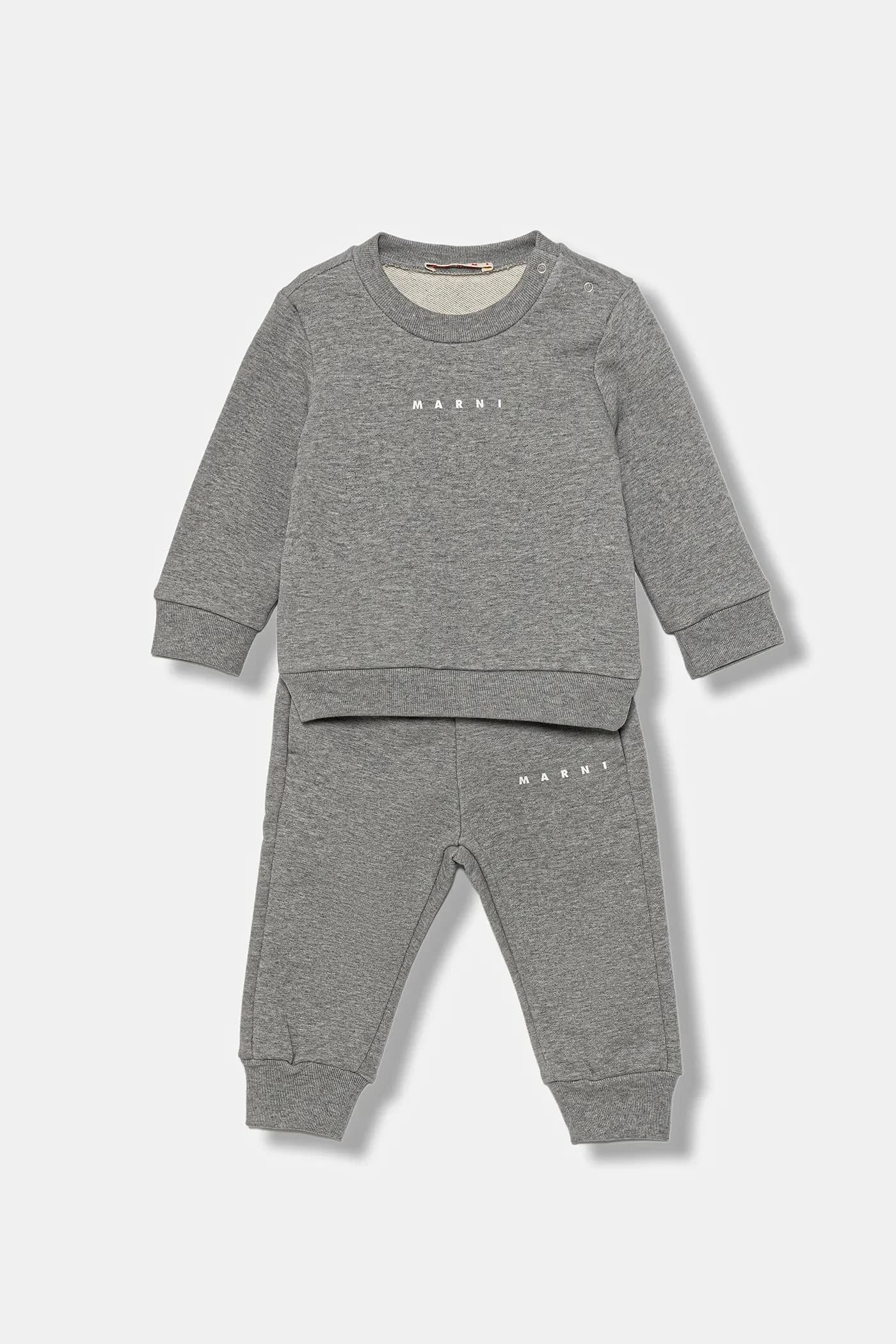 Детский спортивный костюм из хлопка MS1B-SET КОМБИНЕЗОН, 2 шт.