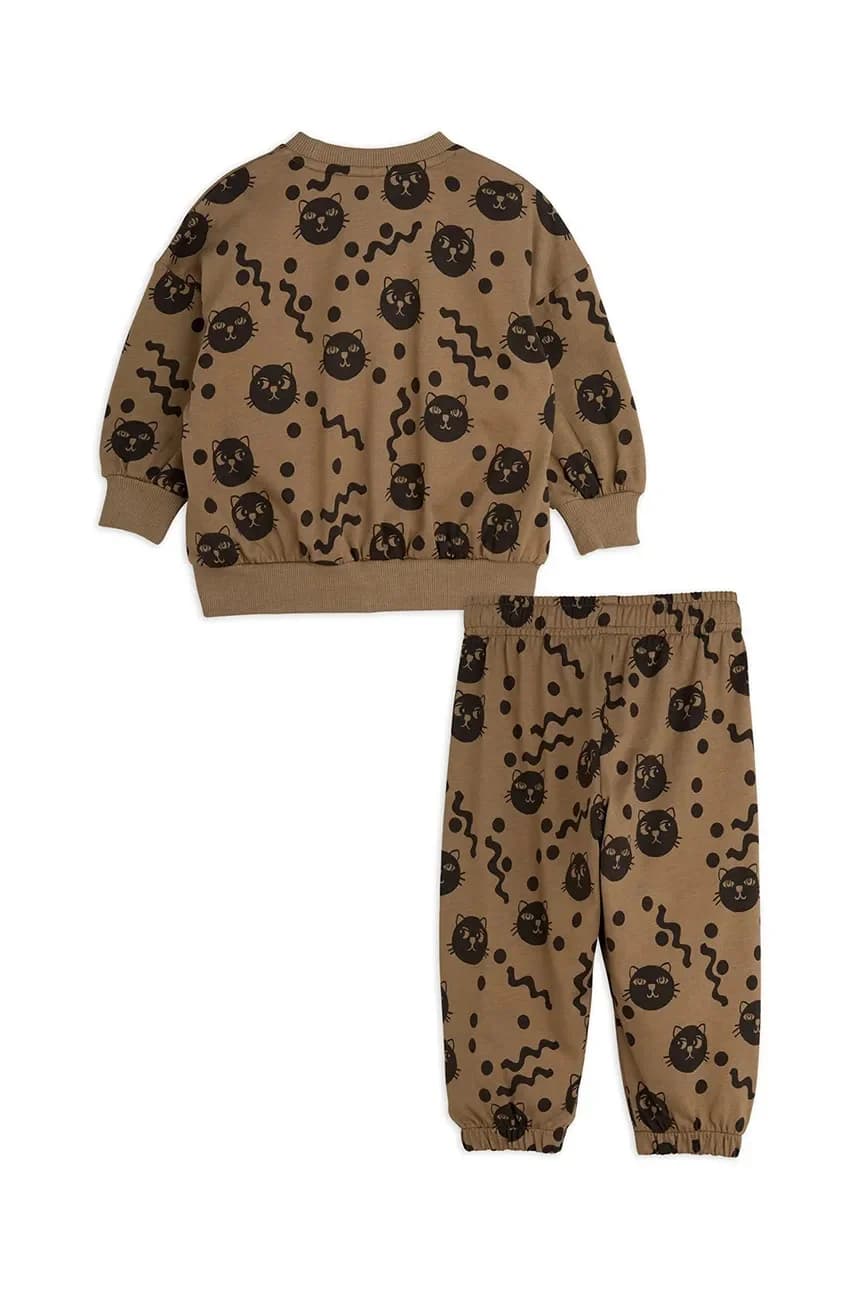 Детский спортивный костюм из хлопка Squiggly Cats - фото 2
