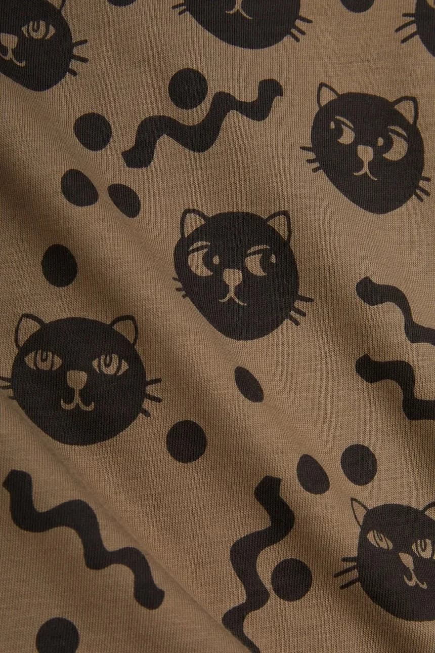 Детский спортивный костюм из хлопка Squiggly Cats - фото 4