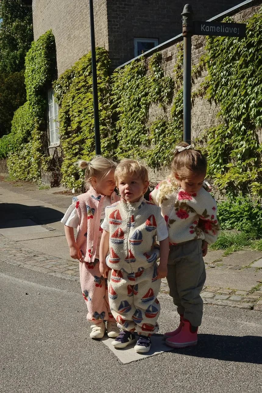 JODY TEDDY VEST GRS детский жилет - фото 5