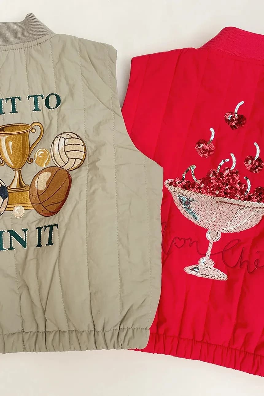 JUNO SEQUIN VEST детский жилет - фото 8