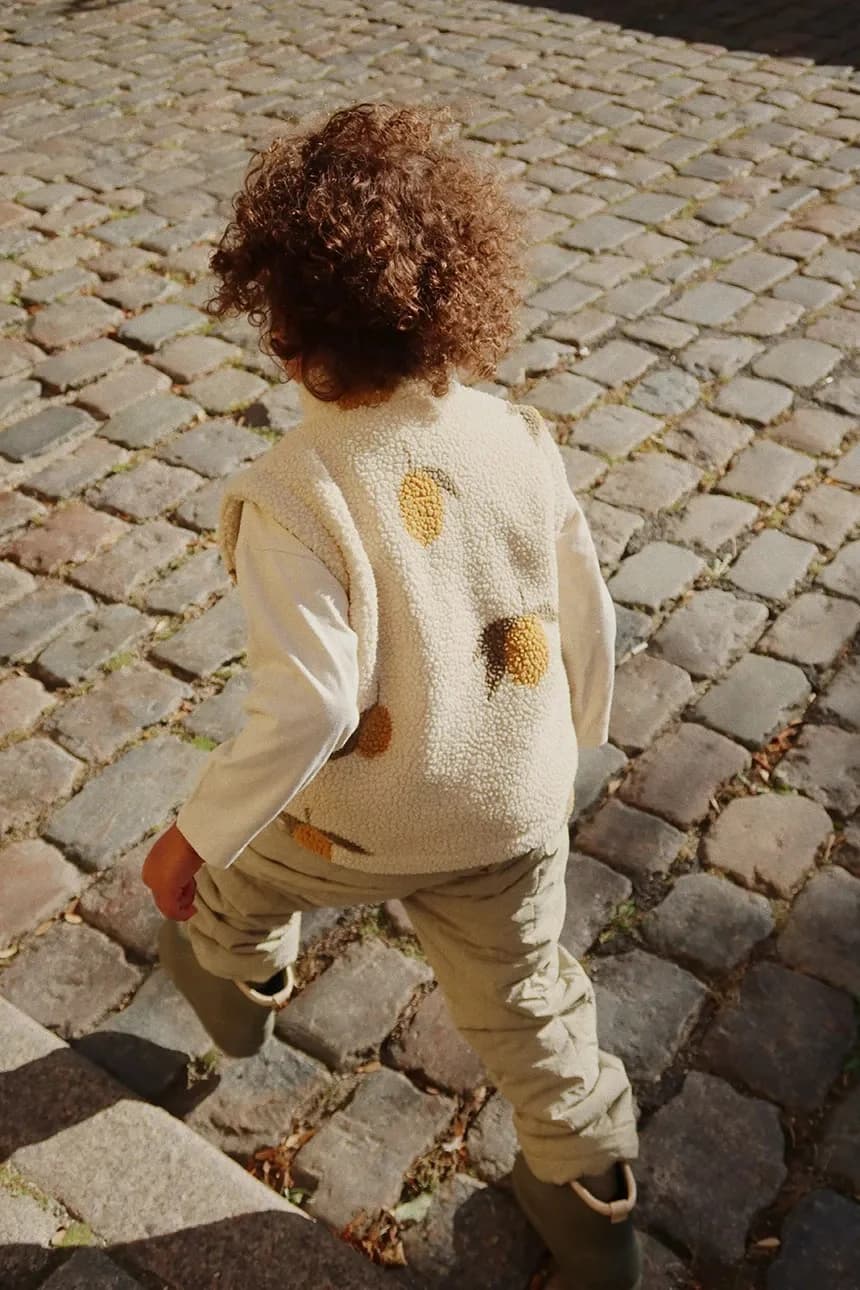 JODY TEDDY VEST GRS детский жилет - фото 5