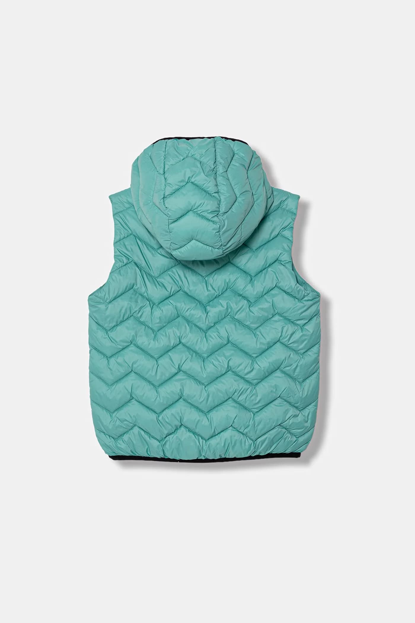 Детский жилет с капюшоном. - фото 2