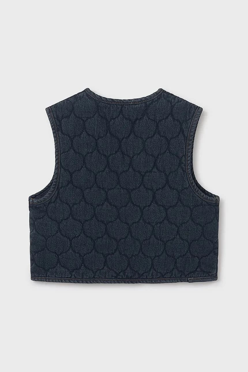 Детский джинсовый жилет - фото 3