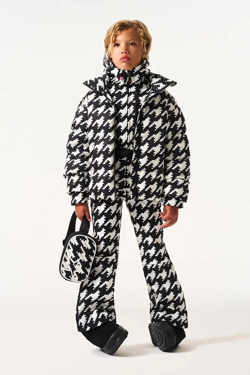 Звездный костюм цельный детский лыжный костюм - фото 4