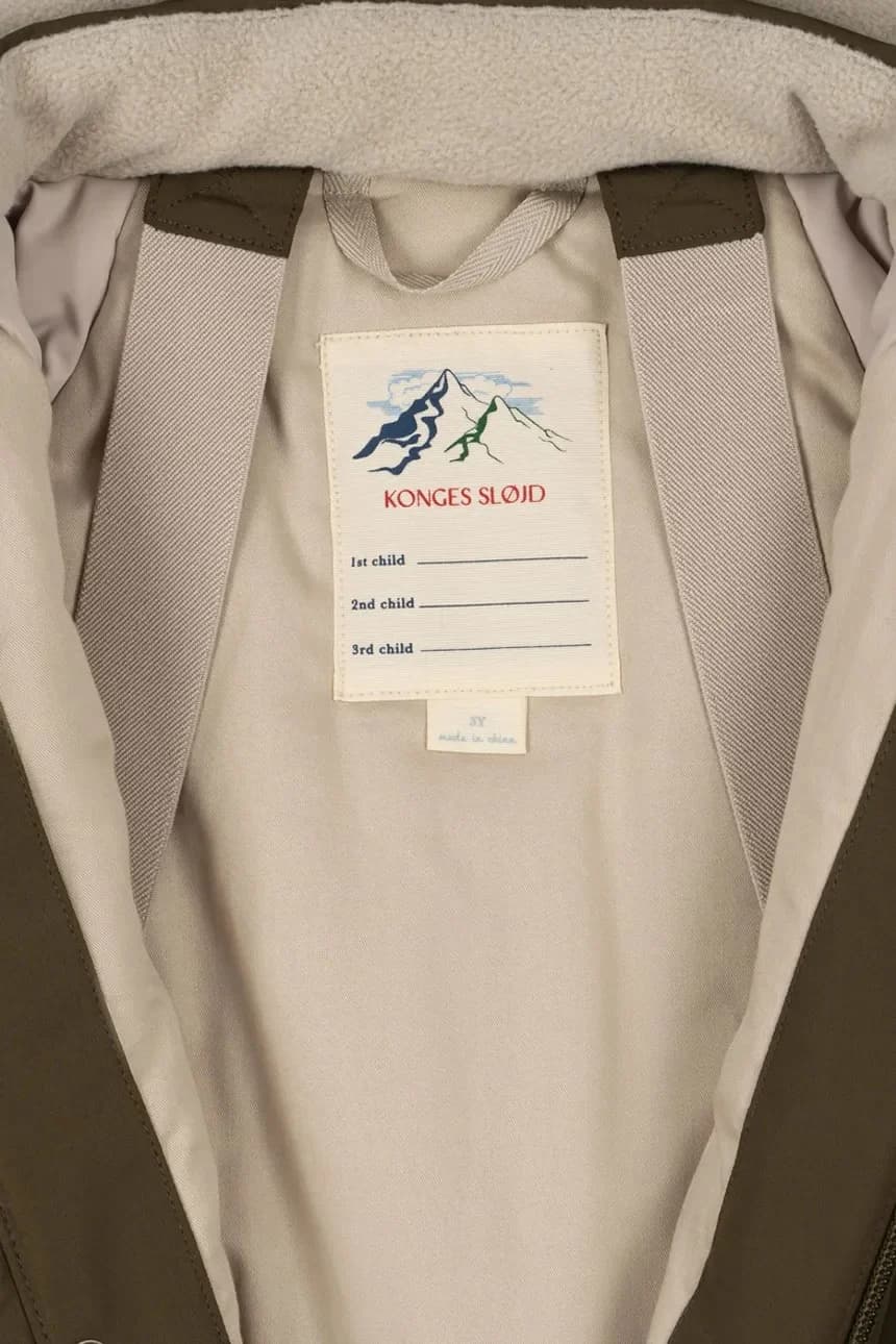 Детский комбинезон AWARD SNOWSUIT Solid GRS - фото 7