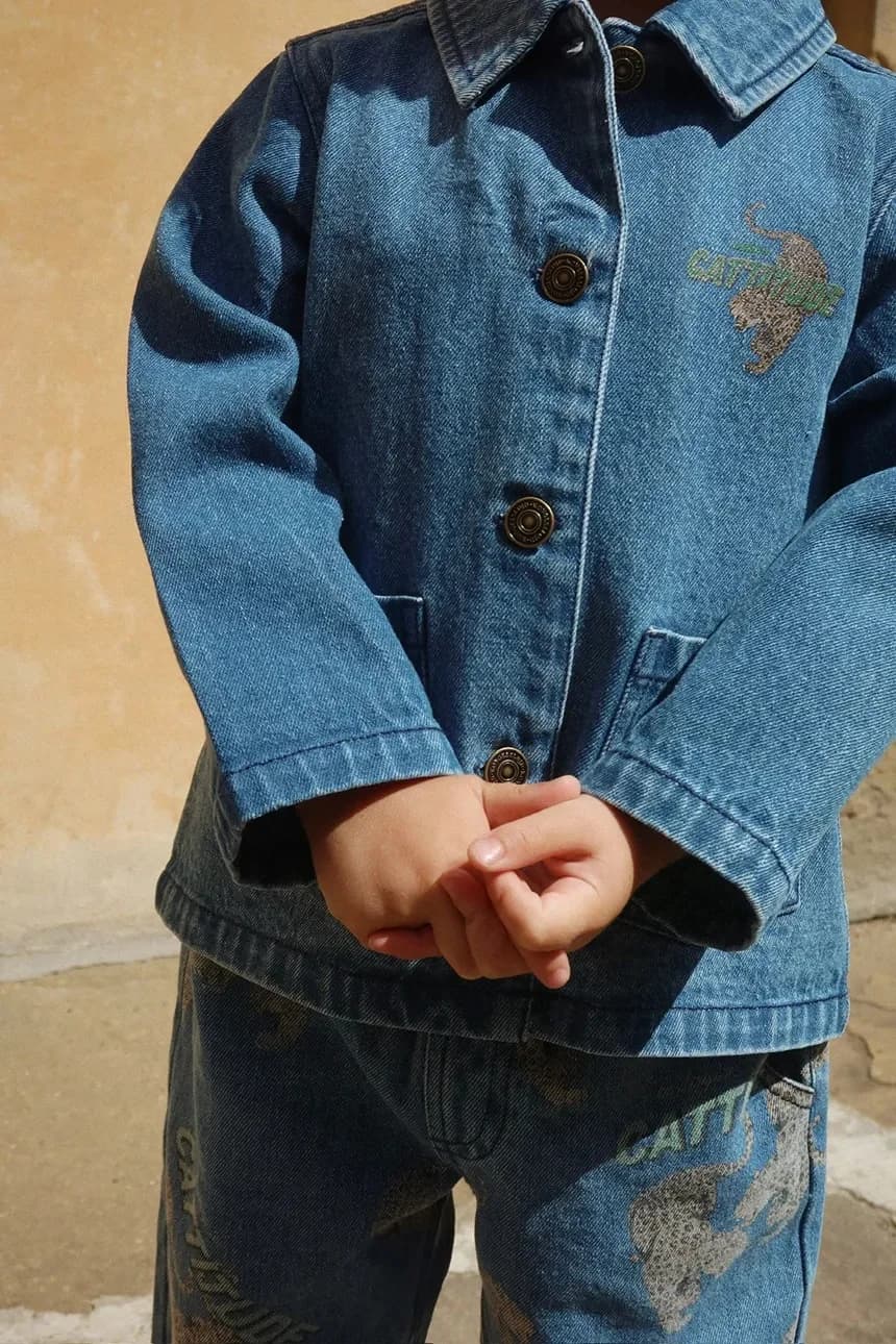 MAGOT JACKET GOTS детская джинсовая куртка