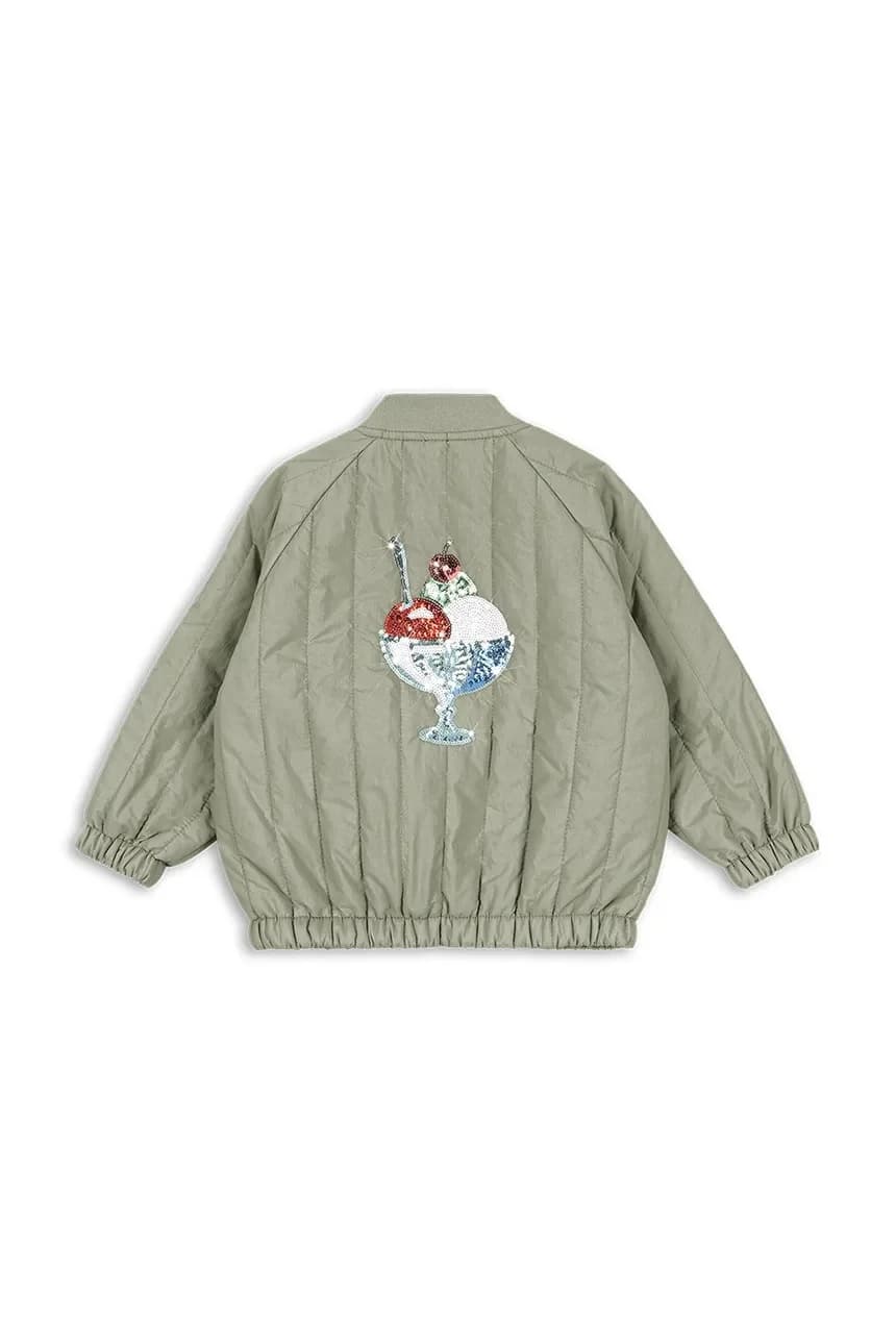 JUNO SEQUIN BOMBER JACKET детский бомбер - фото 2