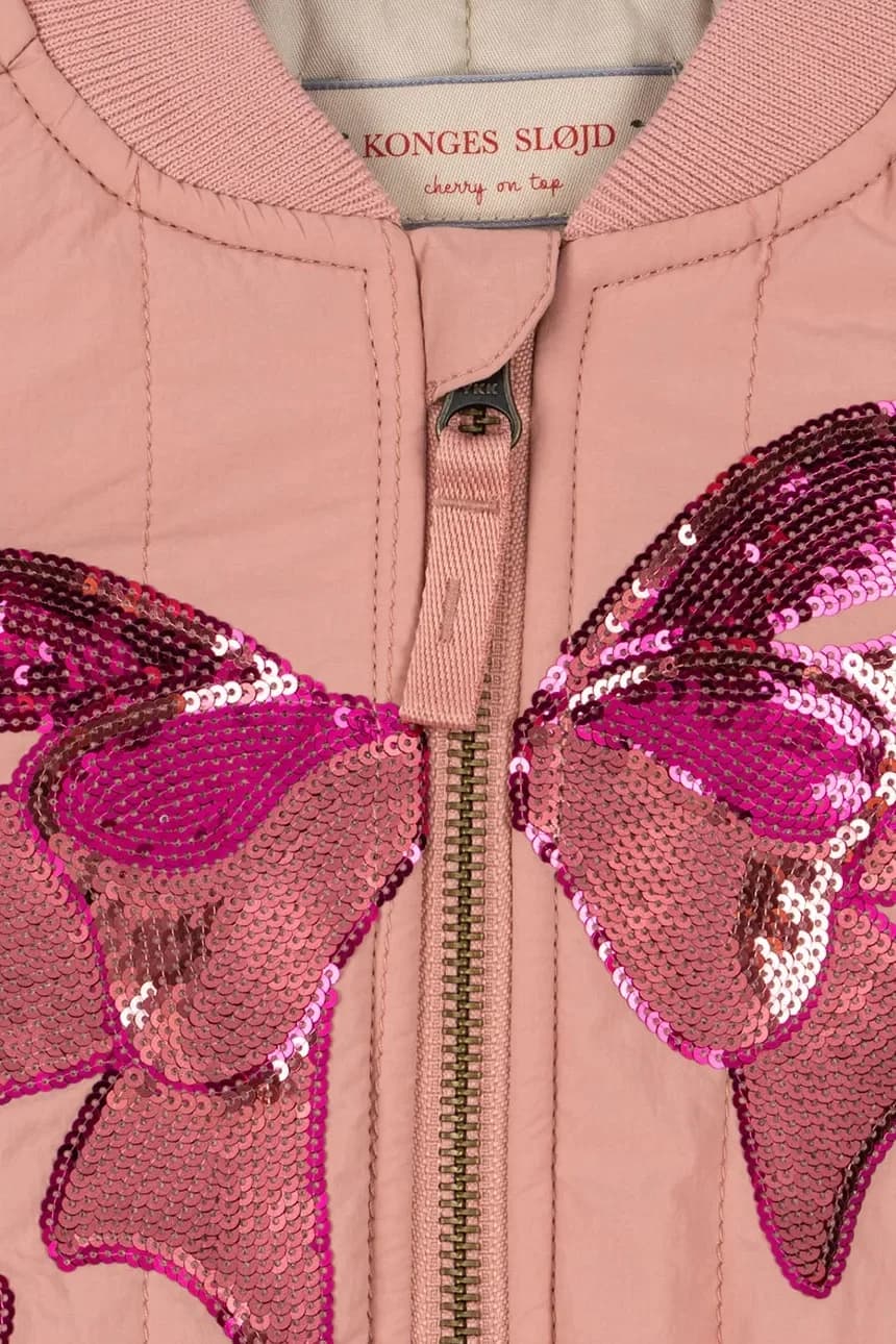 JUNO SEQUIN BOMBER JACKET детский бомбер - фото 5