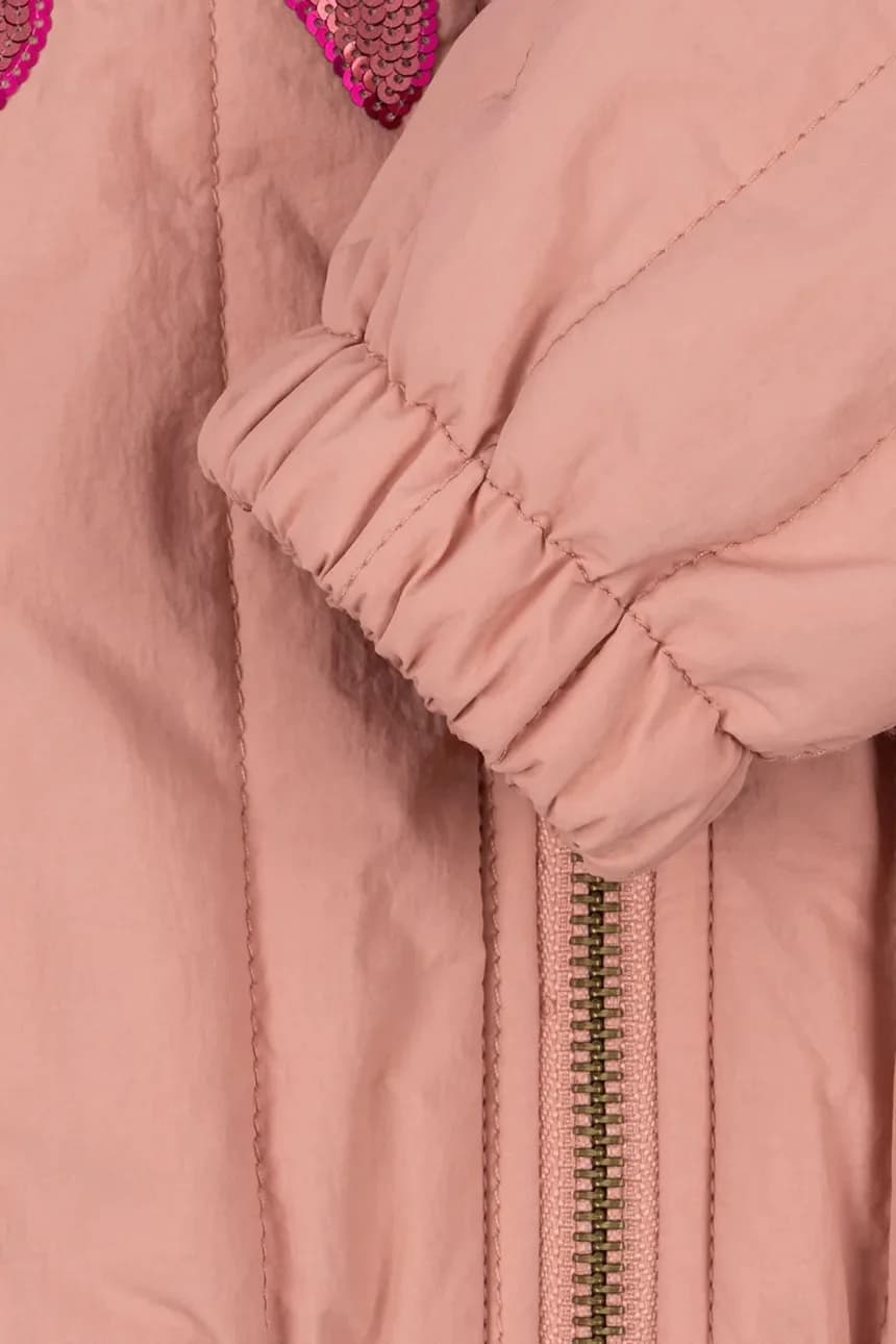 JUNO SEQUIN BOMBER JACKET детский бомбер - фото 7