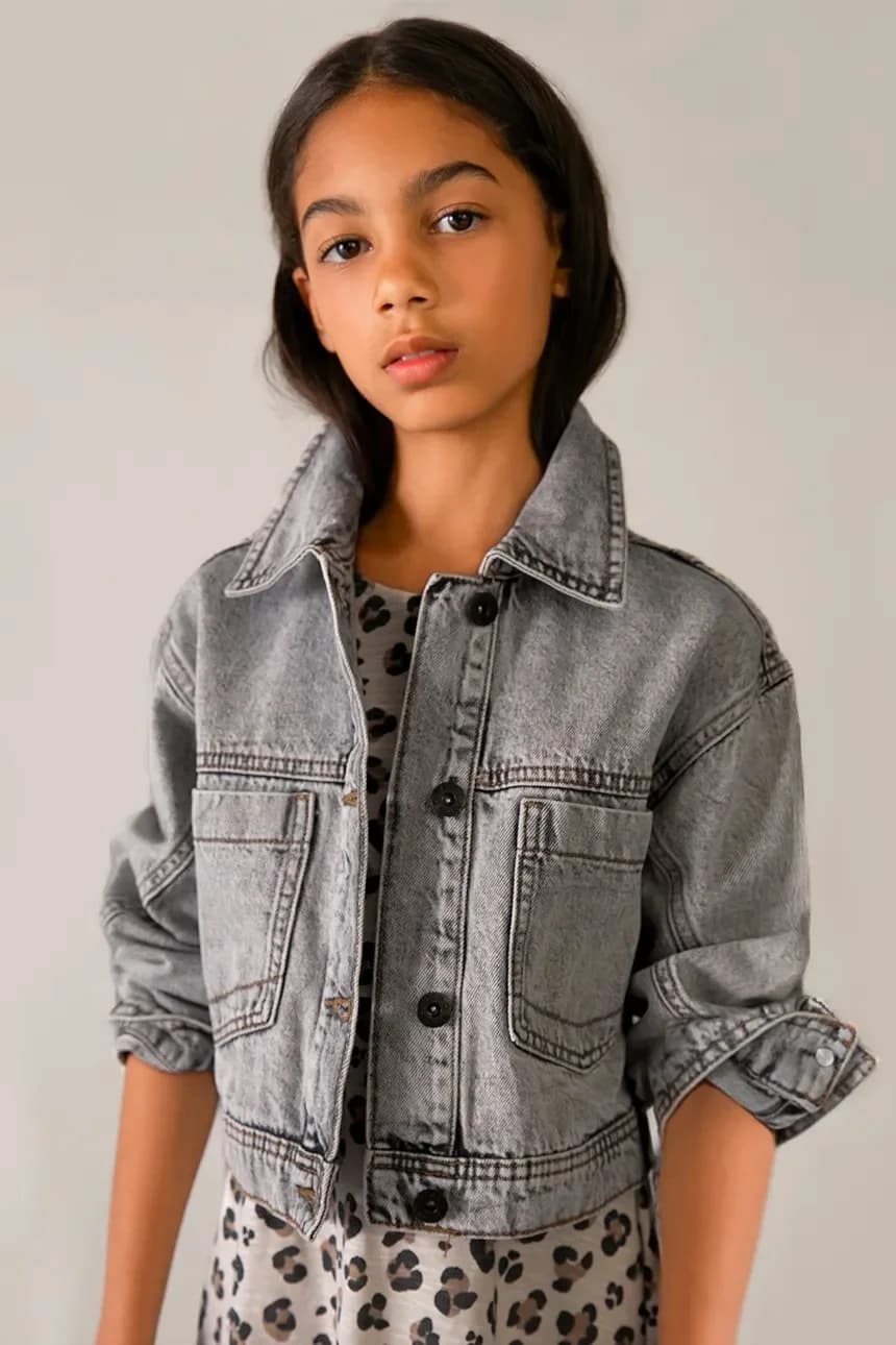 Детская джинсовая куртка