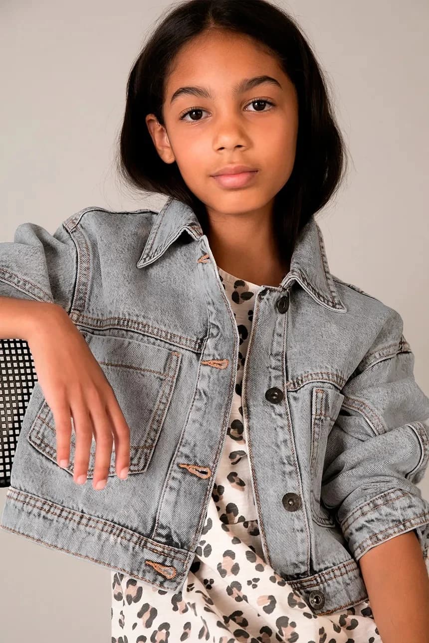 Детская джинсовая куртка - фото 5