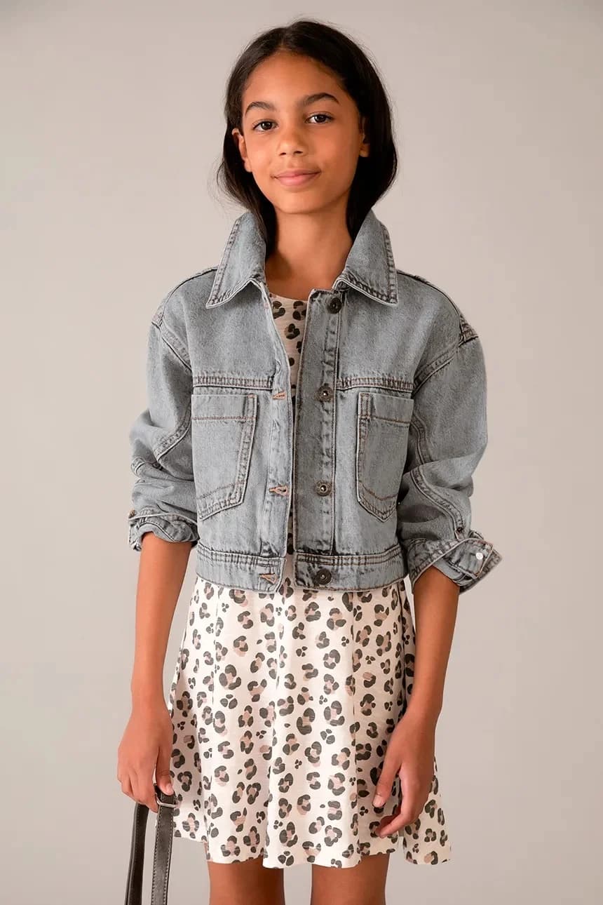 Детская джинсовая куртка - фото 6