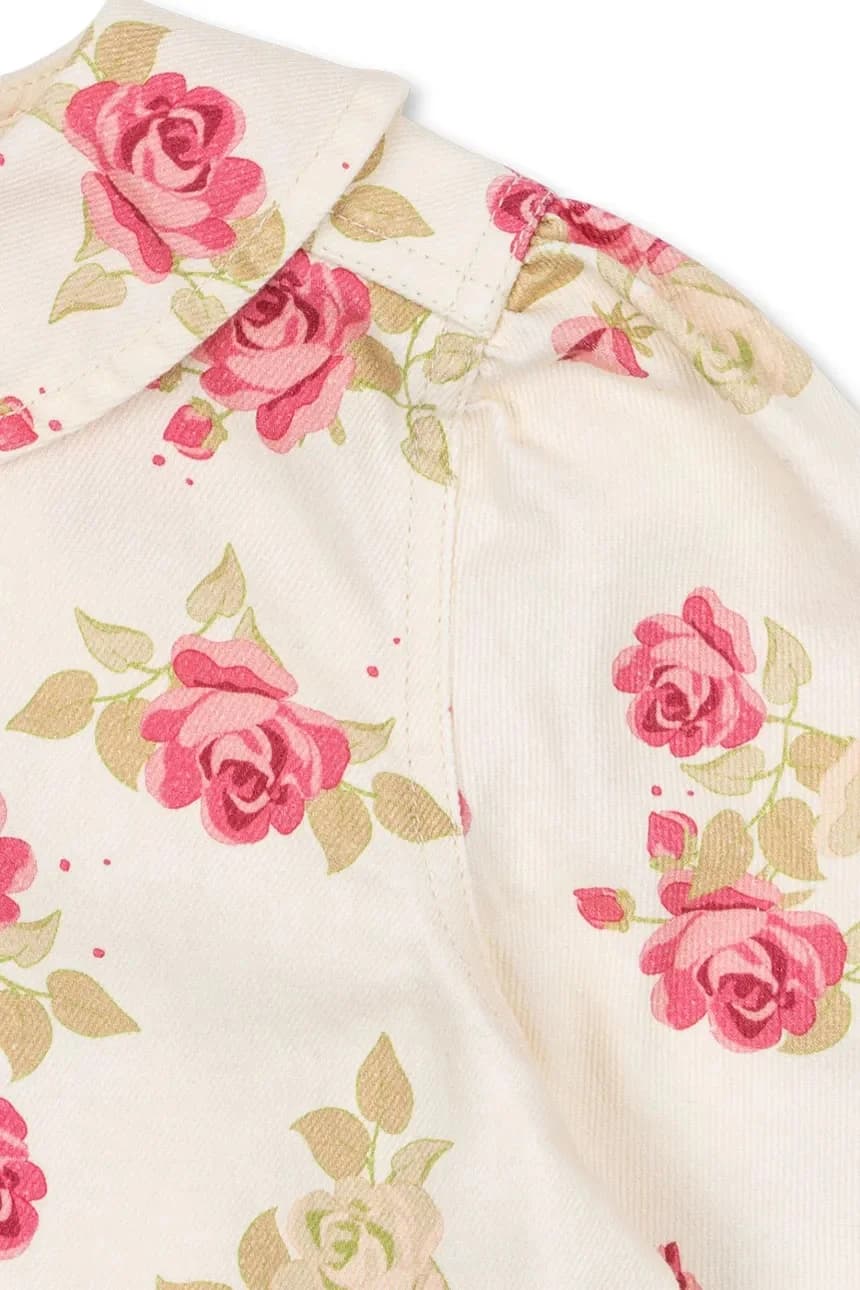 MAGOT FRILL JACKET Детская джинсовая куртка GOTS - фото 4