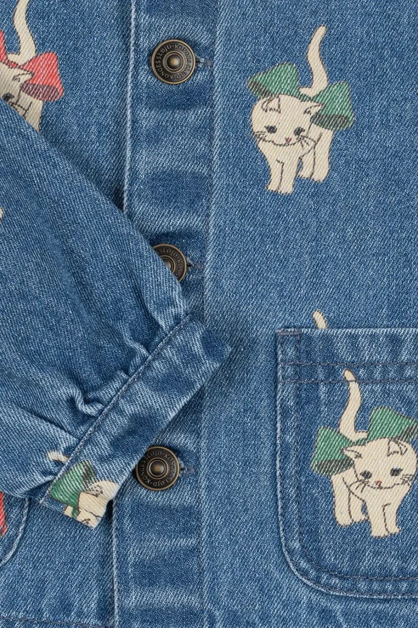 MAGOT COLLAR JACKET GOTS детская хлопковая куртка - фото 4