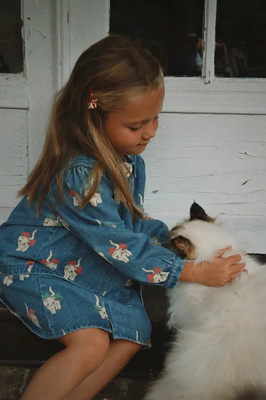 MAGOT COLLAR JACKET GOTS детская хлопковая куртка - фото 5