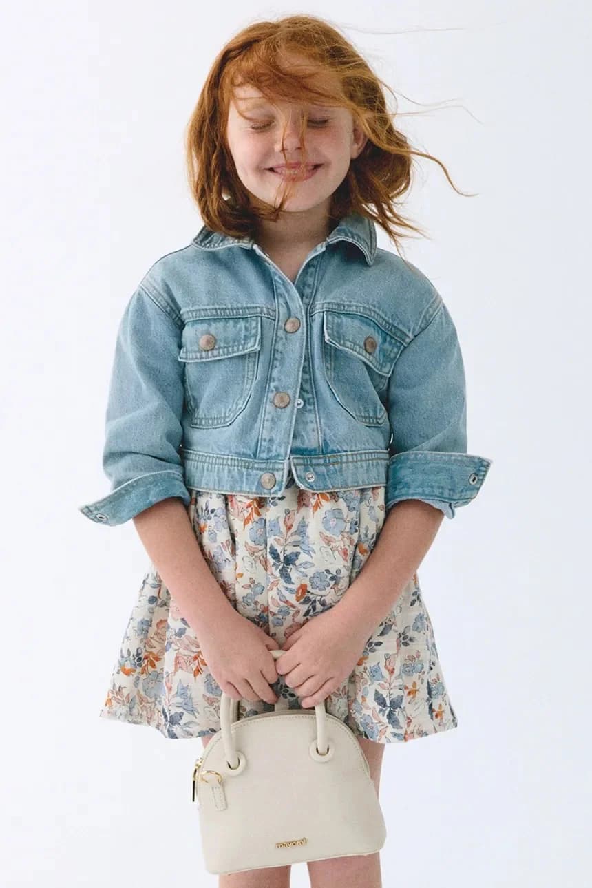 Детская джинсовая куртка