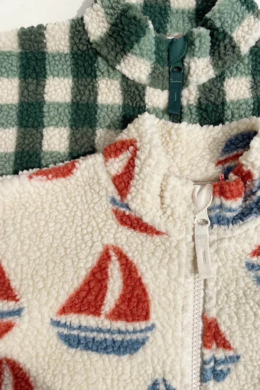 JODY TEDDY JACKET GRS детская куртка - фото 5