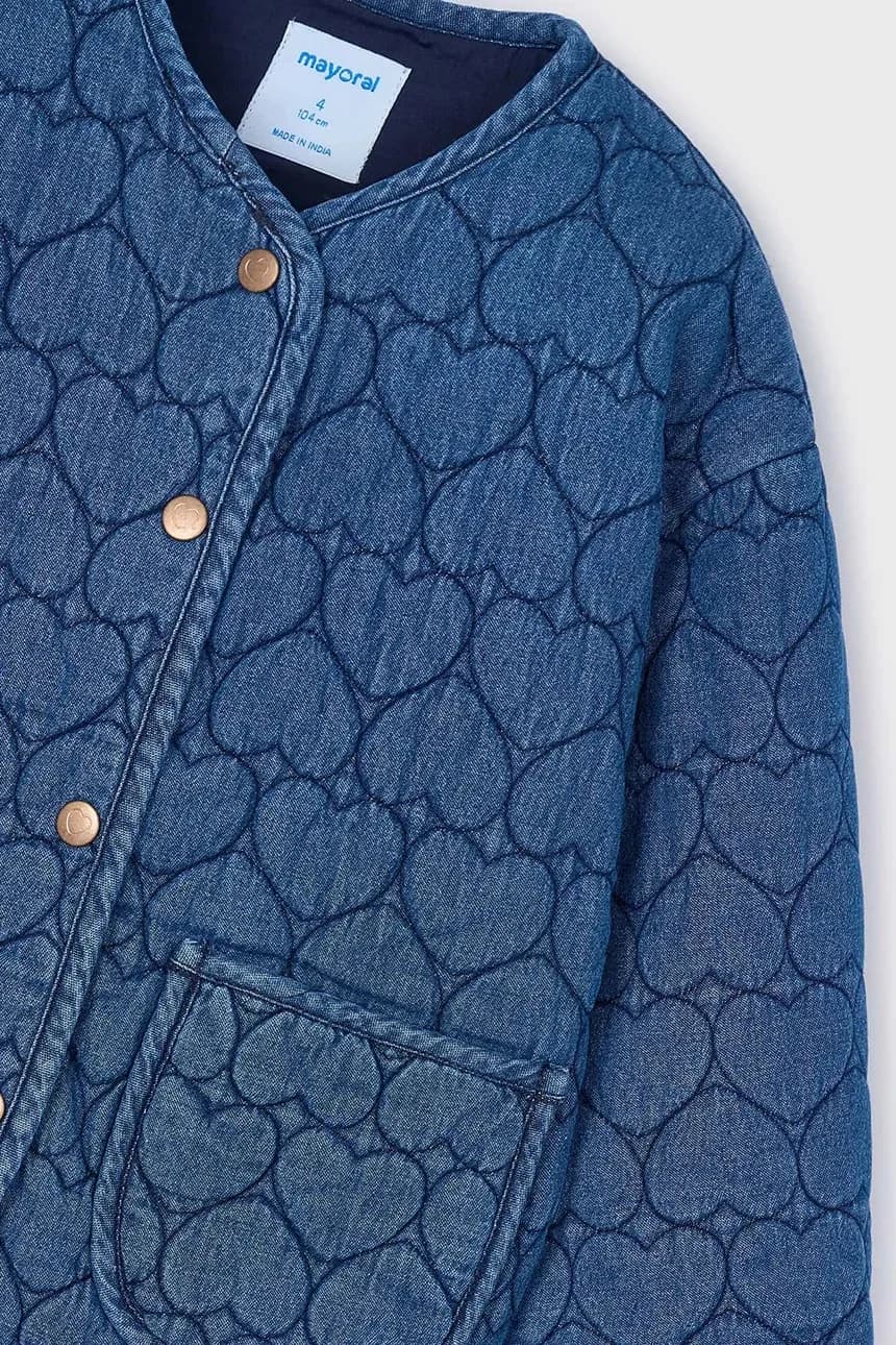 Детская джинсовая куртка - фото 4