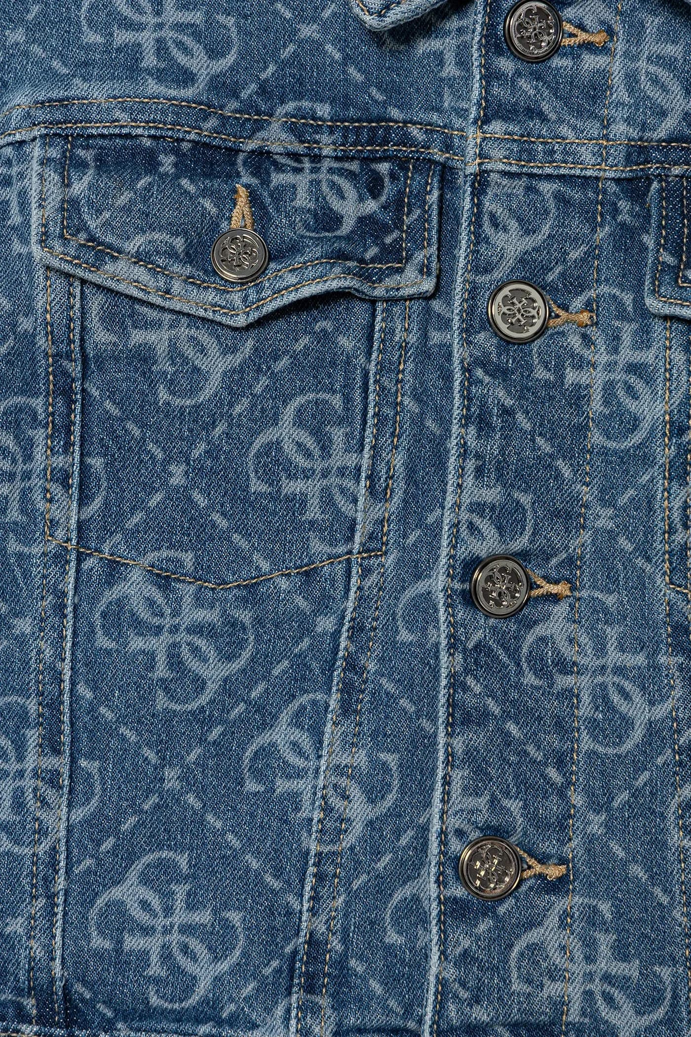 Детская джинсовая куртка - фото 3