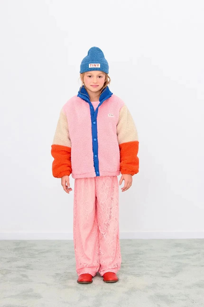 Детская куртка COLOR BLOCK POLAR SHERPA JACKET
