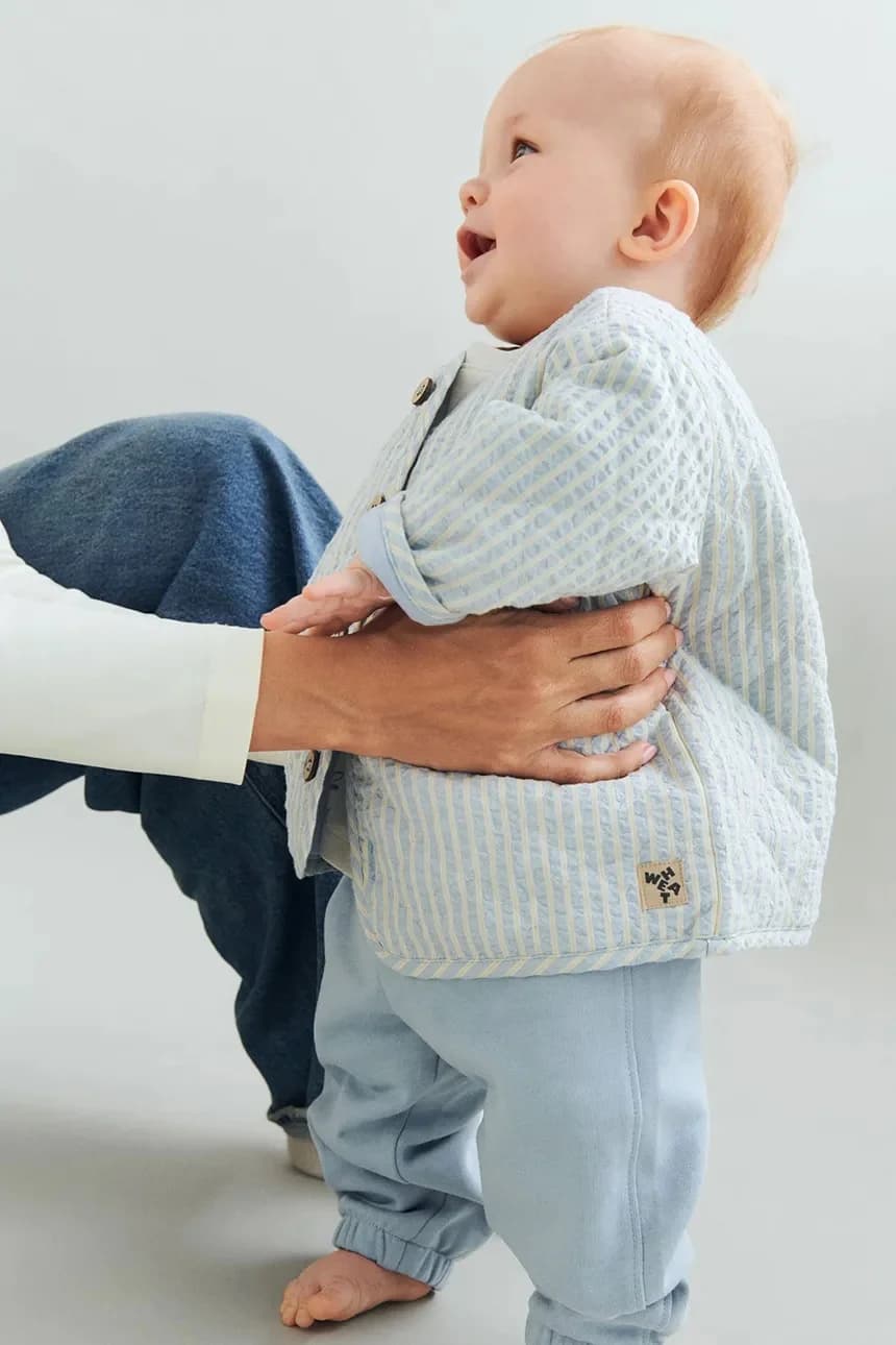 Детская хлопковая переходная куртка