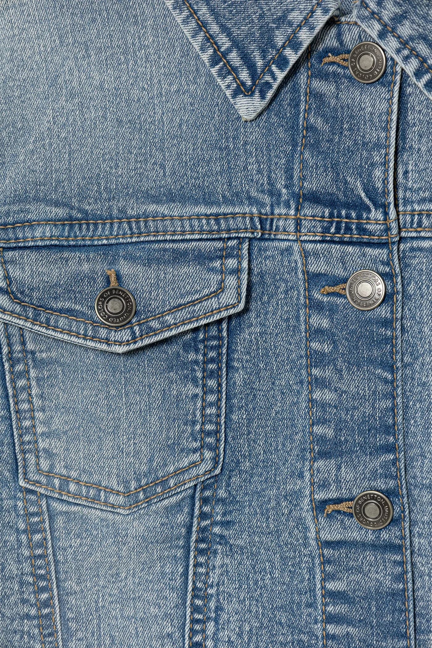 Детская джинсовая куртка - фото 3