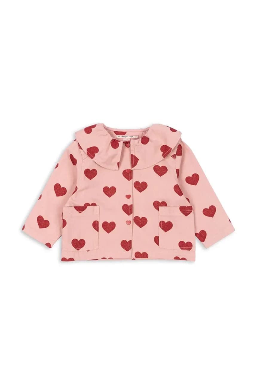 MAGOT COLLAR JACKET Детская джинсовая куртка GOTS - фото 2