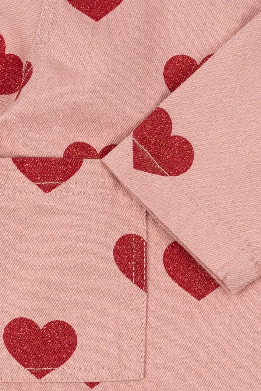 MAGOT COLLAR JACKET Детская джинсовая куртка GOTS - фото 5