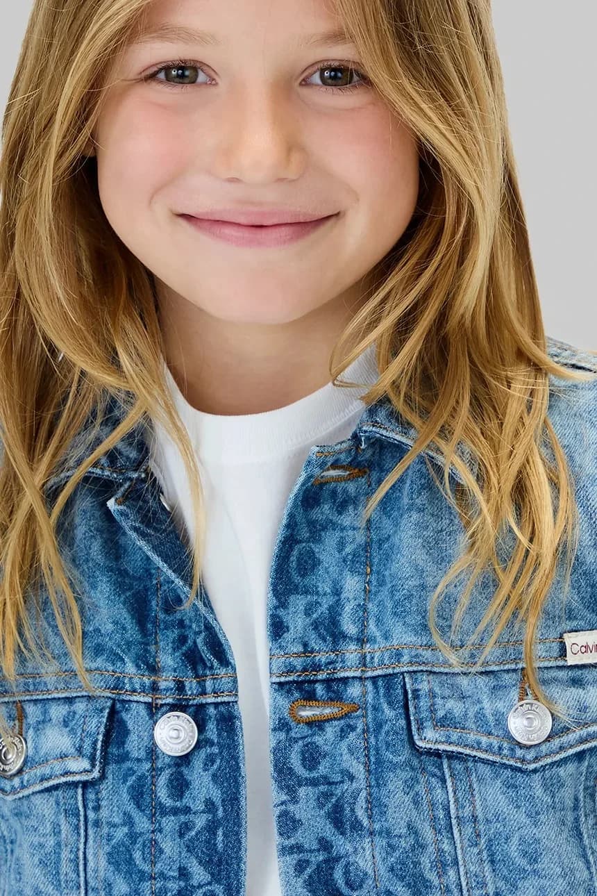 Детская джинсовая куртка - фото 5