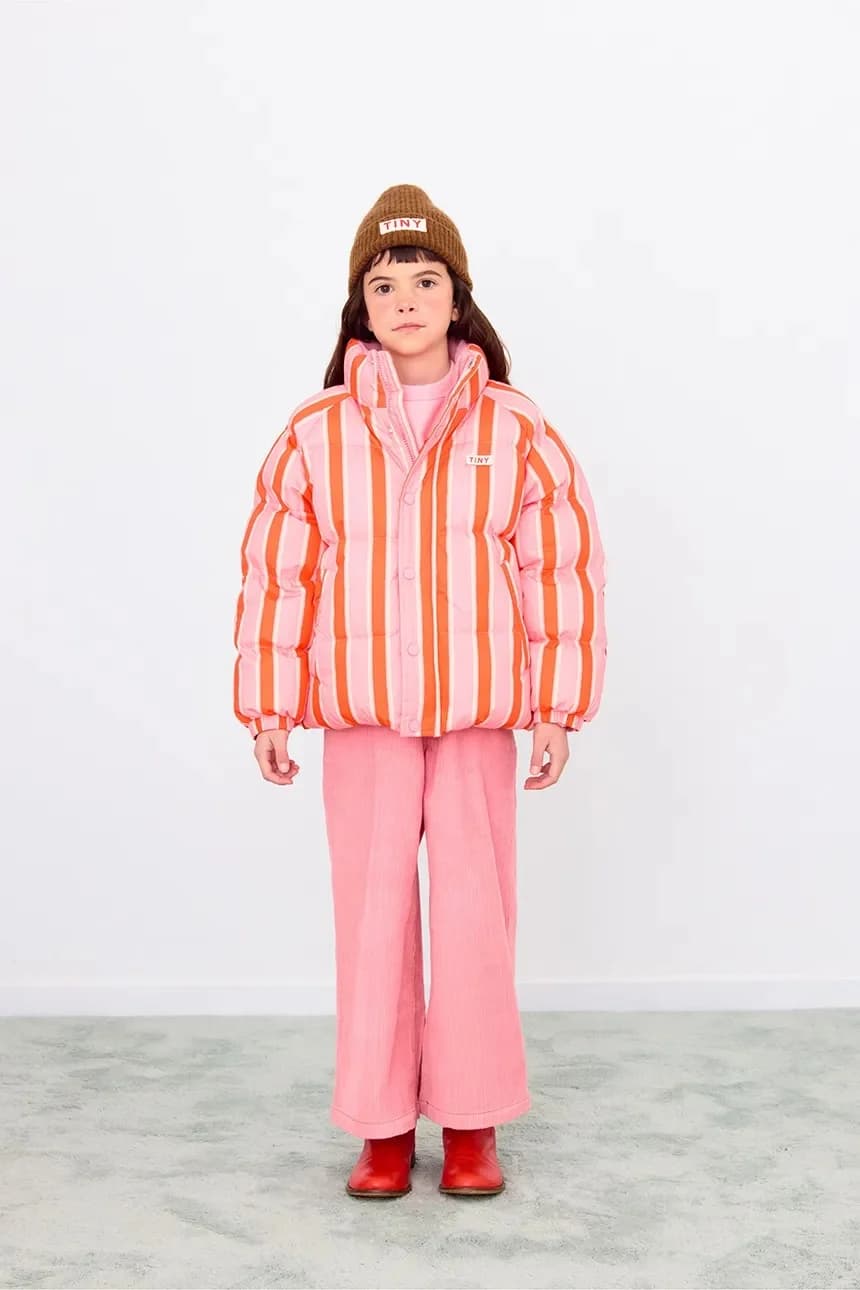 Детская куртка RETRO STRIPES SHORT PADDED JACKET