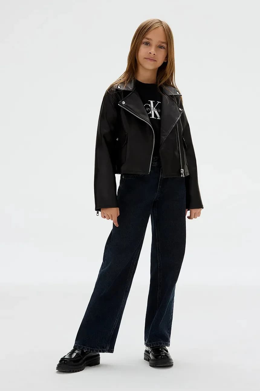 Детская байкерская куртка - фото 8