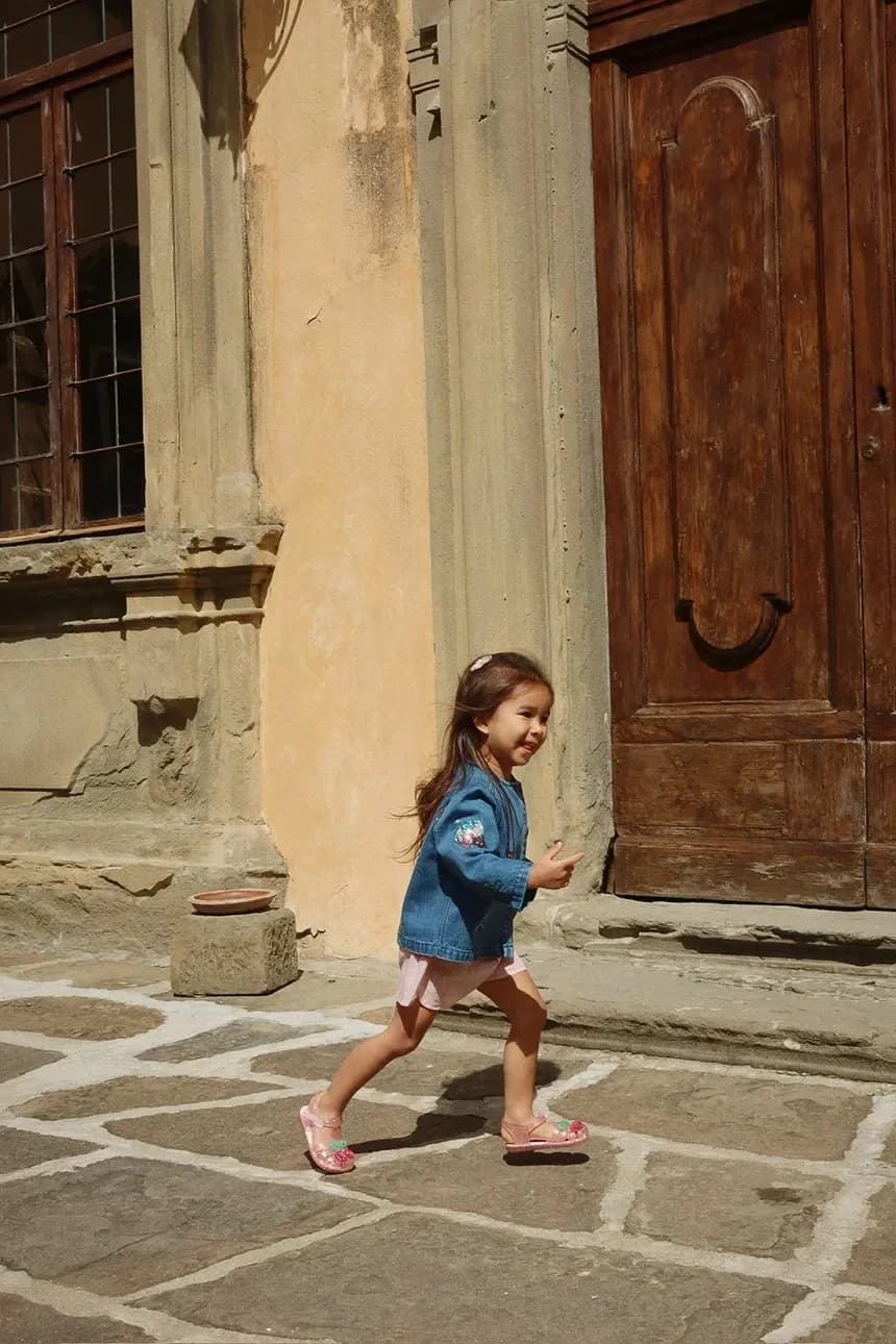 MAGOT ДЖЭКЕТ С ПАЙЕТКАМИ Детская джинсовая куртка GOTS - фото 7