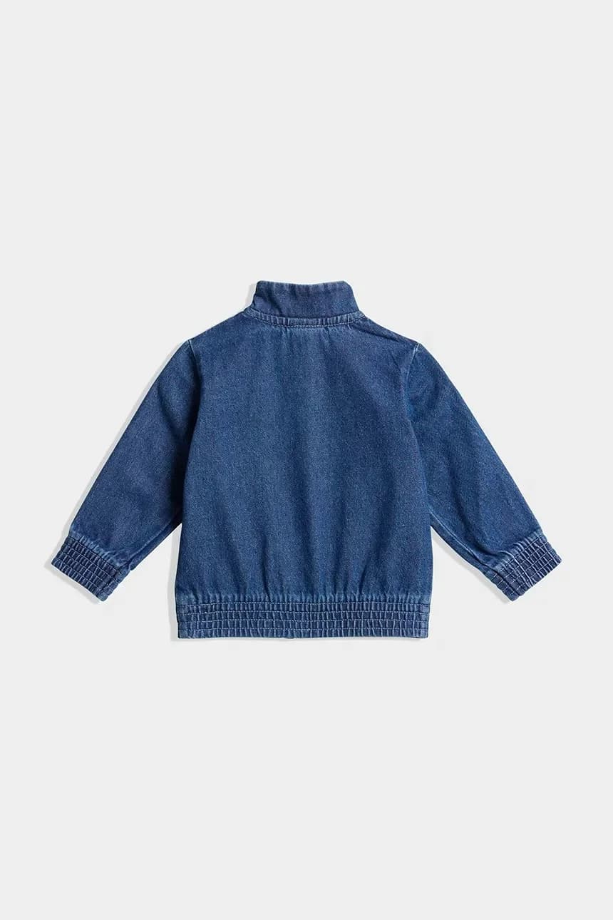 Детская джинсовая куртка - фото 2