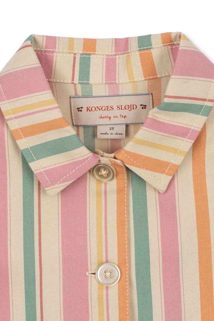 Детская хлопковая куртка FRANKIE SHIRT JACKET GOTS - фото 4