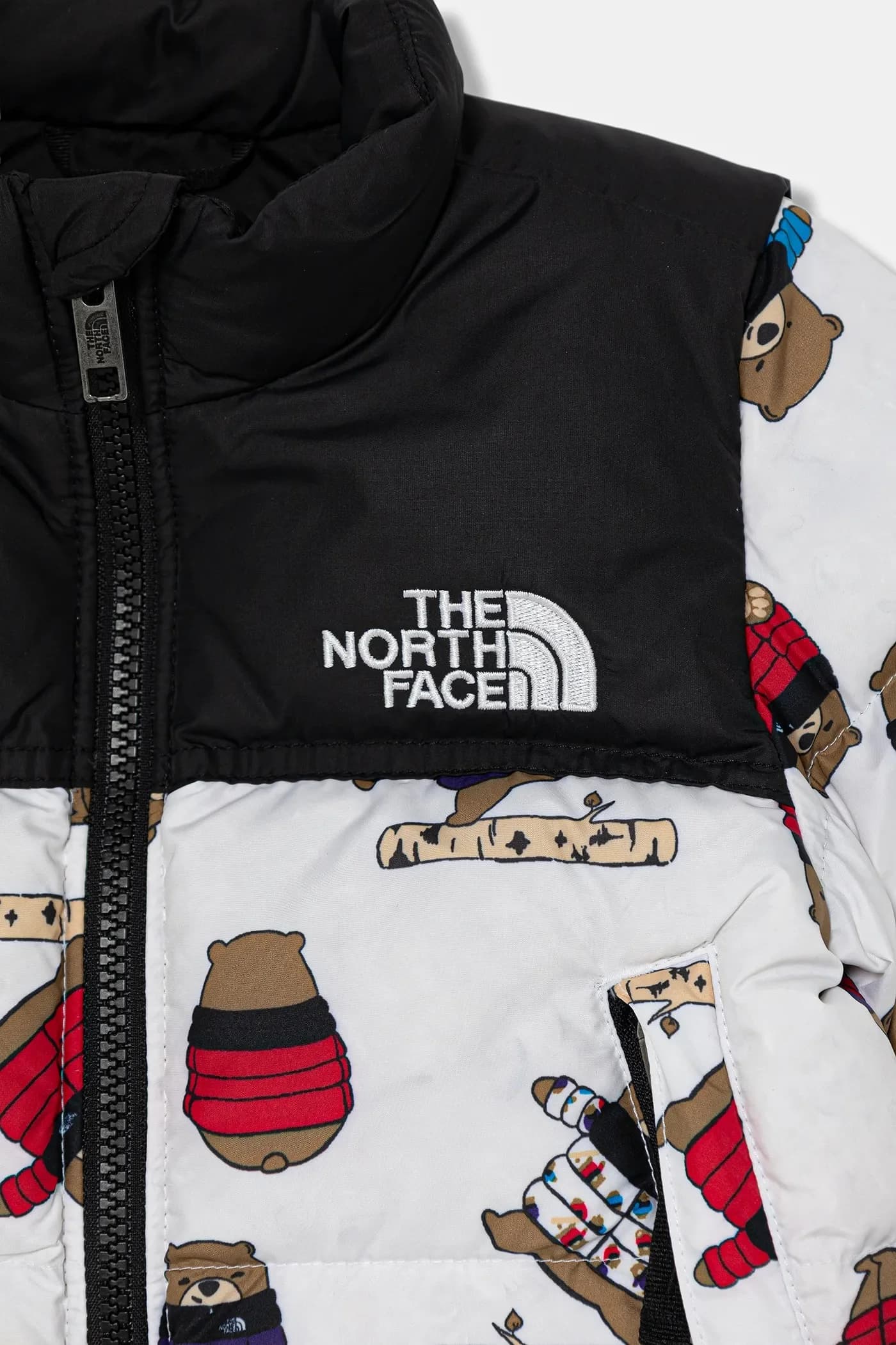 Детский пуховик KID 1996 РЕТРО NUPTSE JACKET -ПРИНТ - фото 3