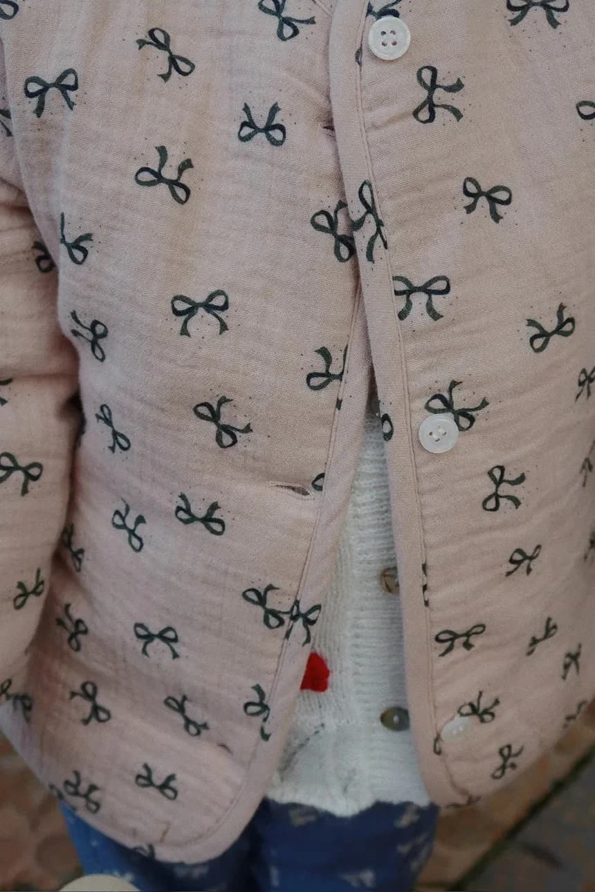 Детская хлопковая куртка COCO PADDED JACKET - фото 6