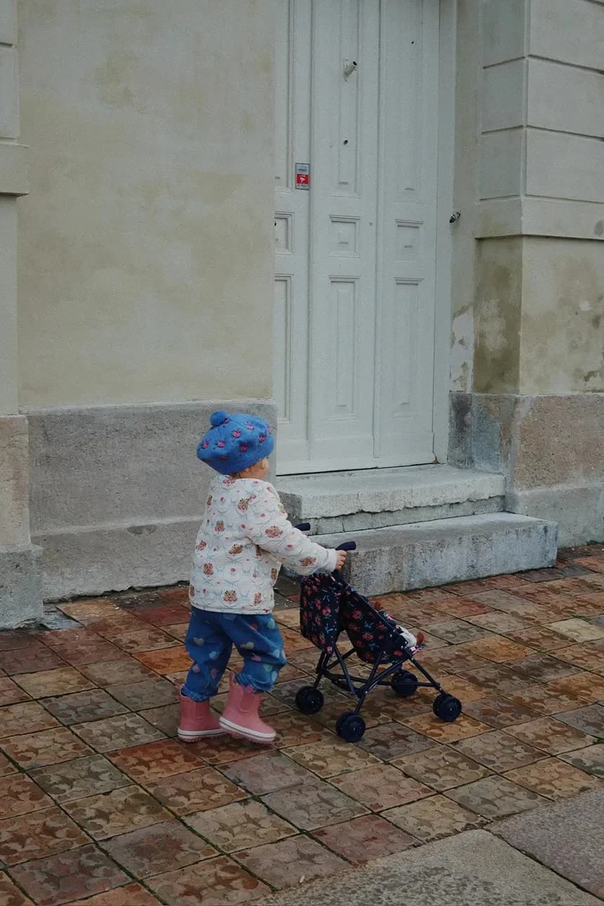 Детская хлопковая куртка COCO PADDED JACKET - фото 7