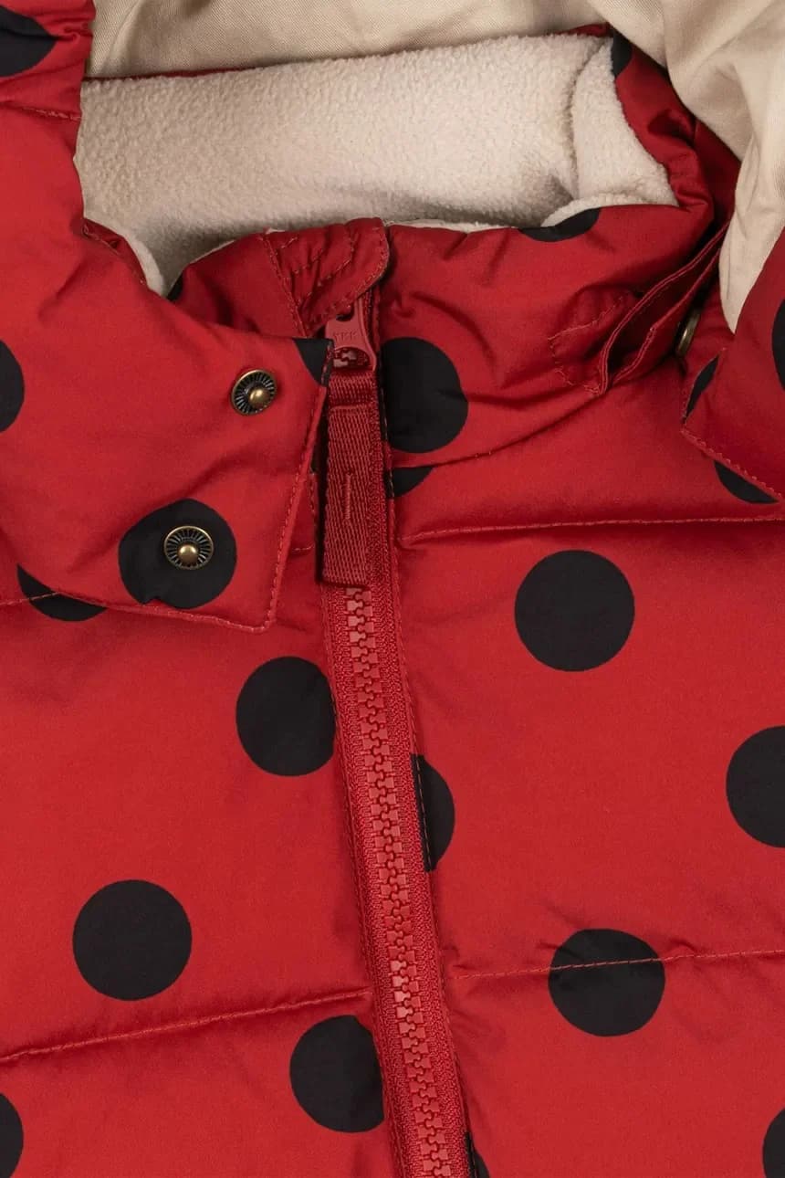 Детский дождевик NUKA LADYBUG JACKET GRS - фото 4