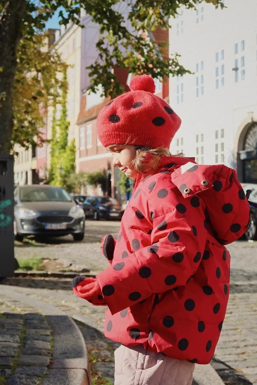 Детский дождевик NUKA LADYBUG JACKET GRS - фото 8