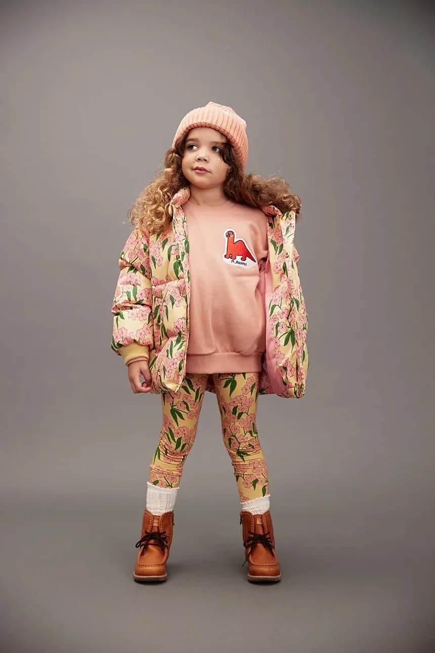 Детская куртка с альпийскими цветами - фото 7